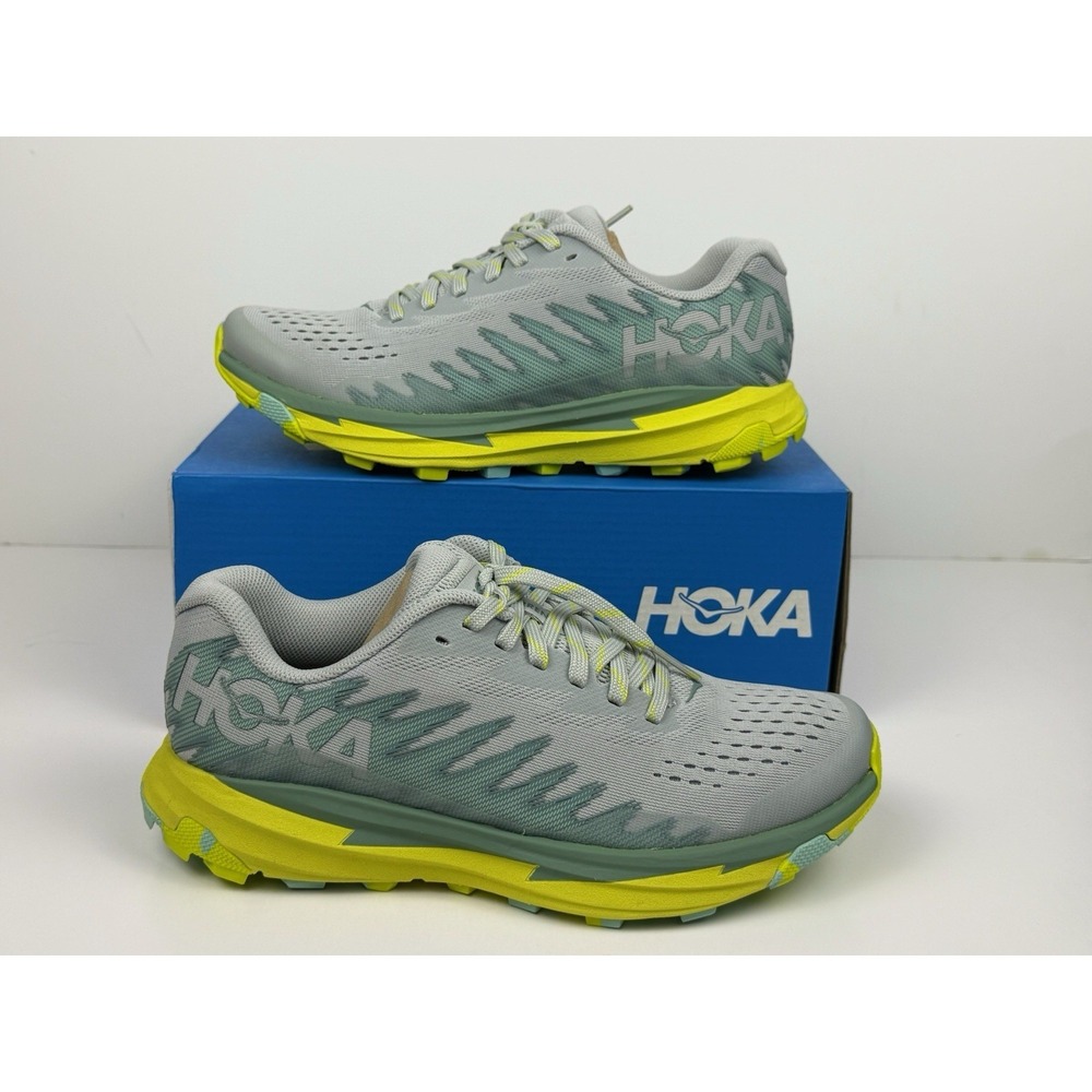 Hoka One One‎ Torrent 3 Running Shoes Women's Size 5 Green 1127915/MEPR